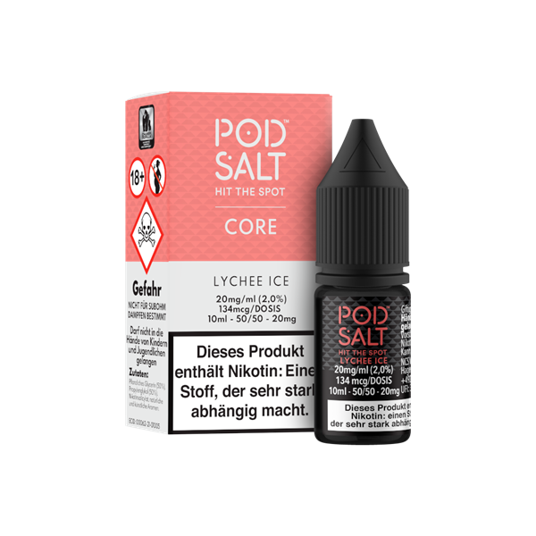 POD SALT Core - Lychee Ice - Nikotinsalz Liquid 11 mg/ml